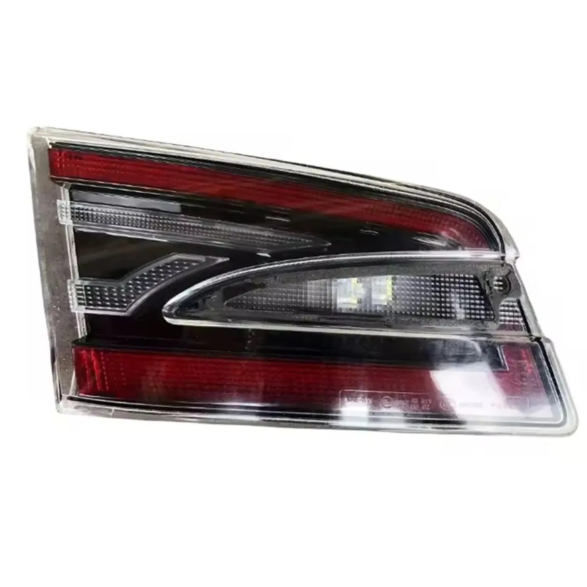 #52M Automotive Parts & Accessories,Rear Inner Brake Taillights Reversing Lamp Assembly for Tesla Left (Red & Black)