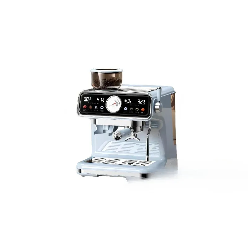 Espresso machine household small semi-automatic milk foam office