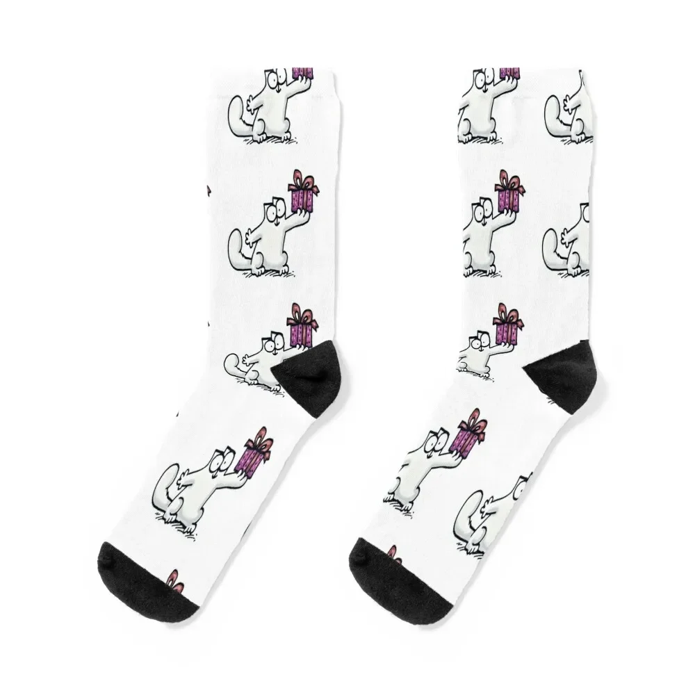 

Smon's cat Socks FASHION colored kawaii Socks Man Women's