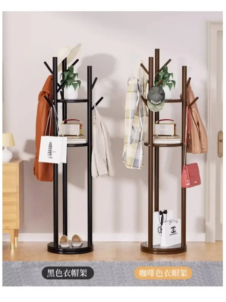 

Floor-to-ceiling hanger, bedroom coat rack, rotatable rack