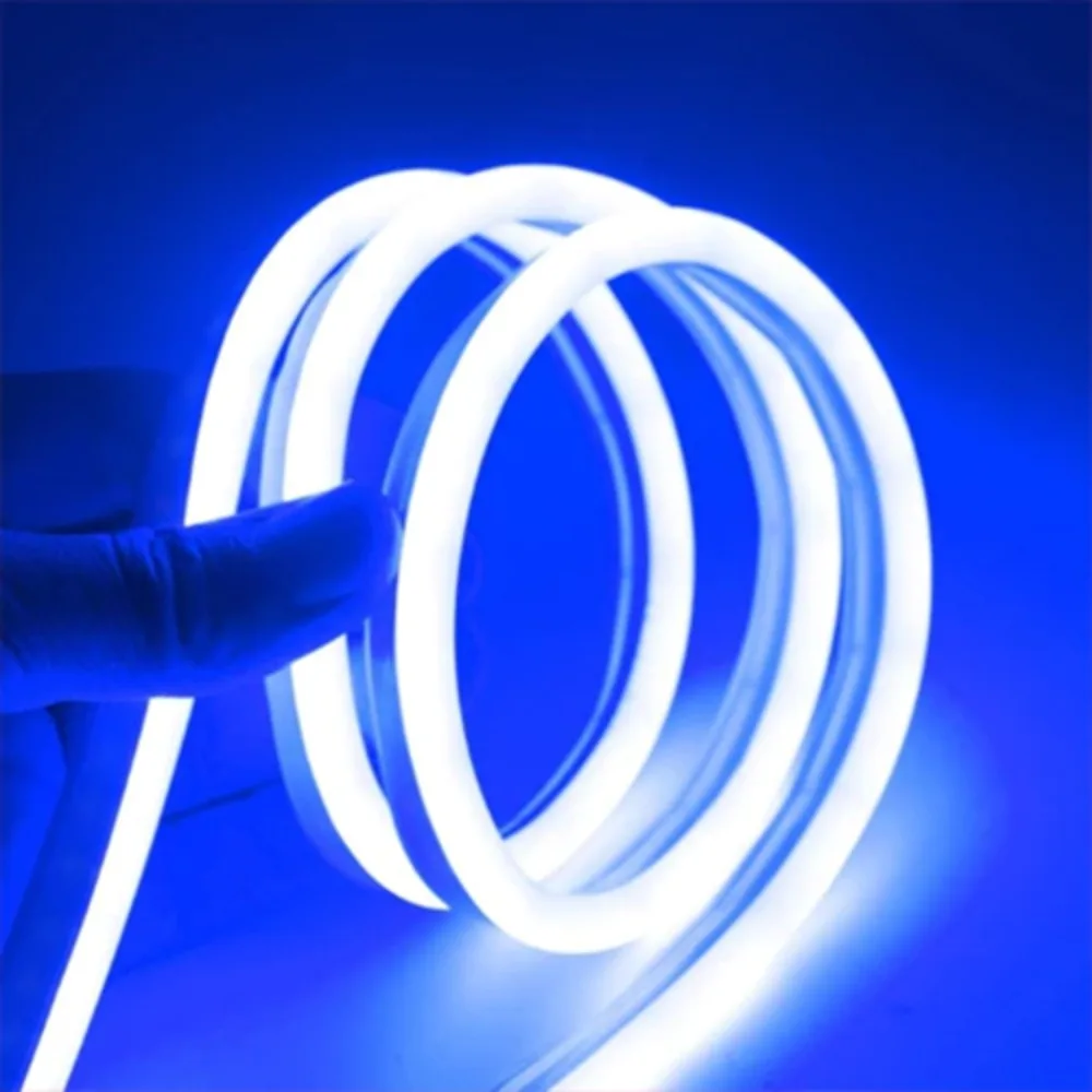 

Side-Emitting LED Strip Light Bendable with Plug LED Neon Light Waterproof Energy Saving Neon Ribbon Light Outdoor Garden