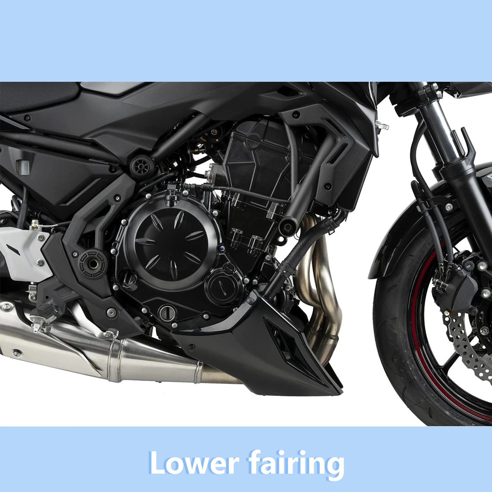 For KAWASAKI Z650 2020 - 2026 Z 650 Motorcycle Belly Pan Engine Spoiler guard Lower Fairing Cowl Chassis Cover Frame Protector