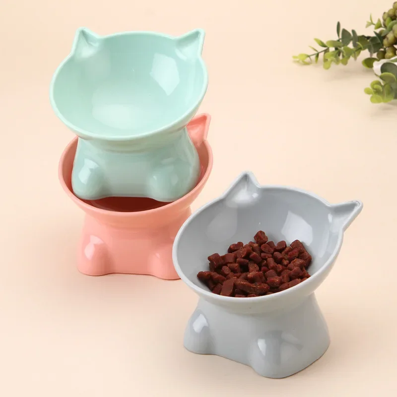 

Protective Cervical Vertebra Cat Bowl, High Feet