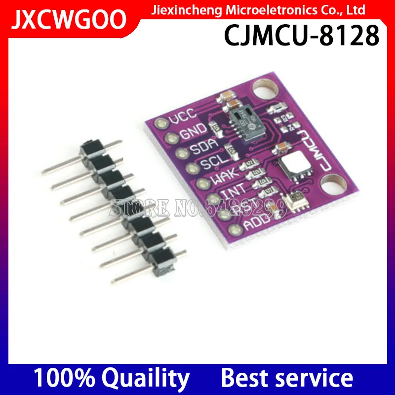 

CJMCU-8128 Weather Sensor CCS811+HDC1080+BMP280 Sensor Module Carbon Dioxide CO2 Temperature and Humidity Height Three-in-one