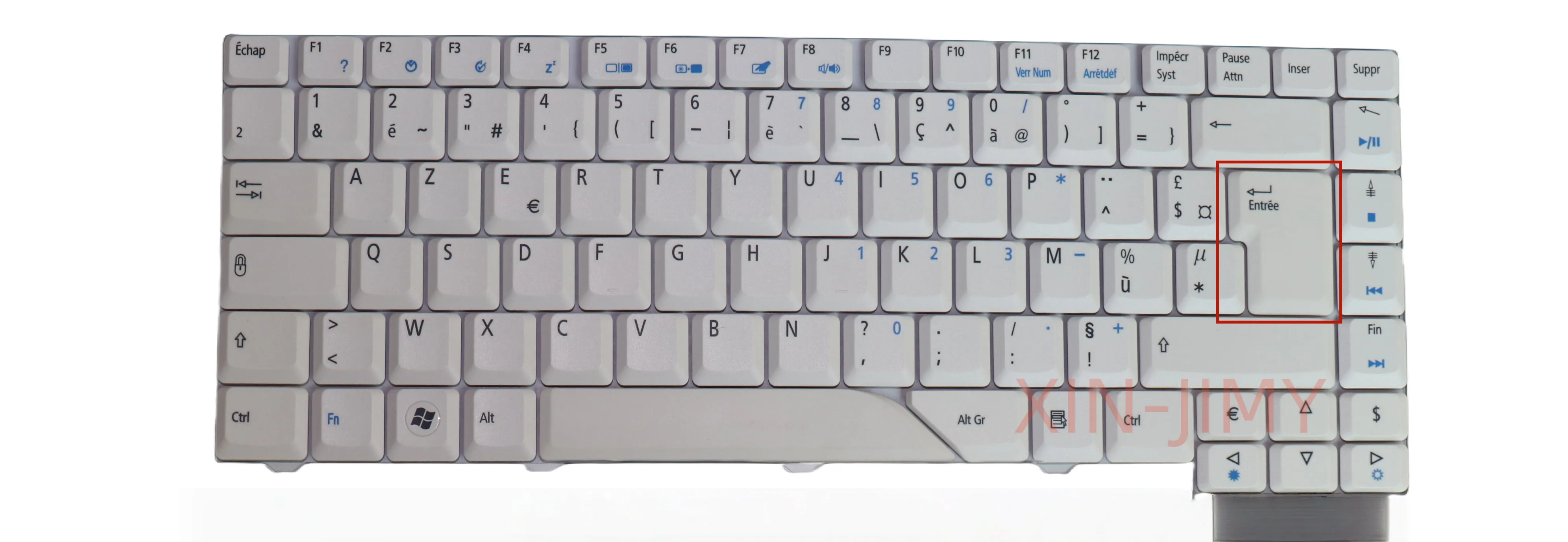 French layout Laptop Keyboard For Acer Aspire 4220 4520 4530 4710 4720 4920 5220 5520 5710 5720 5920 5930 6920 White No backlit