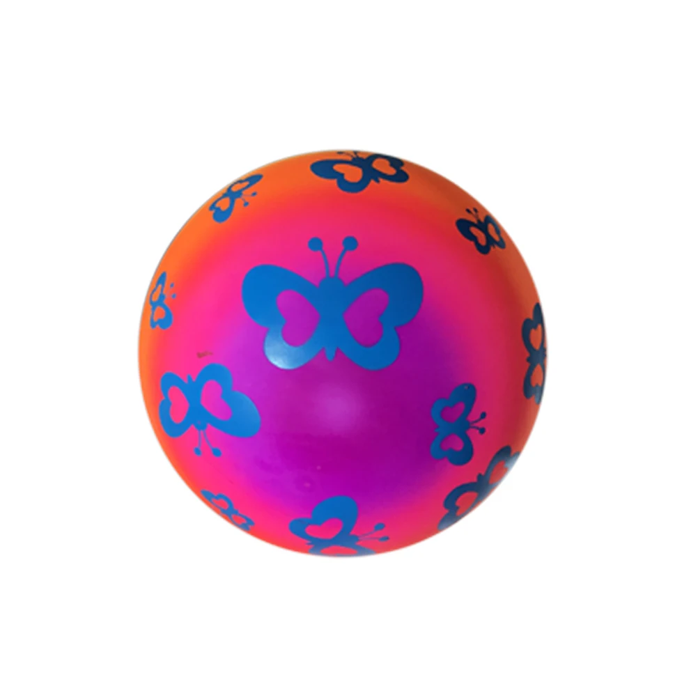 

5 pcs Beach Ball Kids Playing Pool Handball Elastic Gradient Flap Kick Bounce Bright Color Outdoor Toys Birthday Parties Plastic