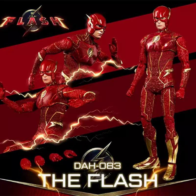 Original edition Brand New Beast Kingdom, DCFlash, Flash Barry Action Figures, Movie Peripheral Ornaments, Model Toys Collection