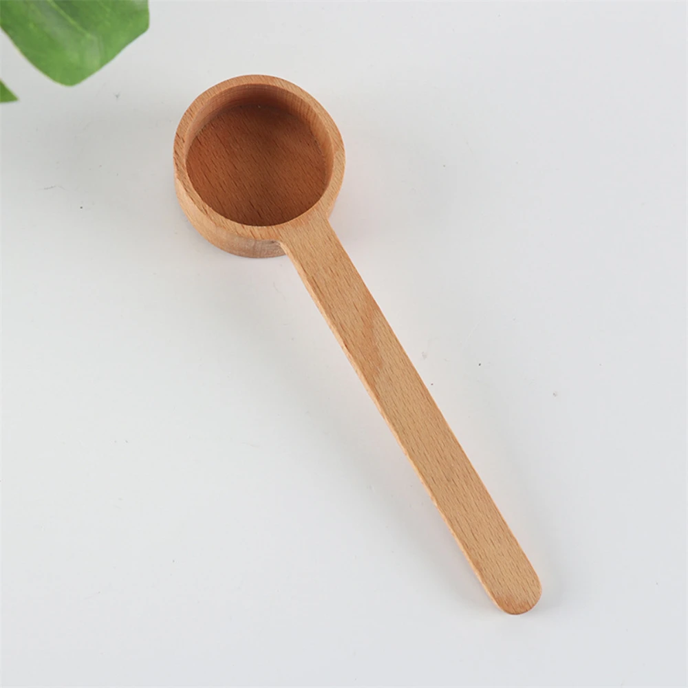 Measuring Spoon Durable High Quality Kitchen Wooden Coffee Spoon Measuring Spoon Black Walnut Spoon Easy To Use Necessary Grace