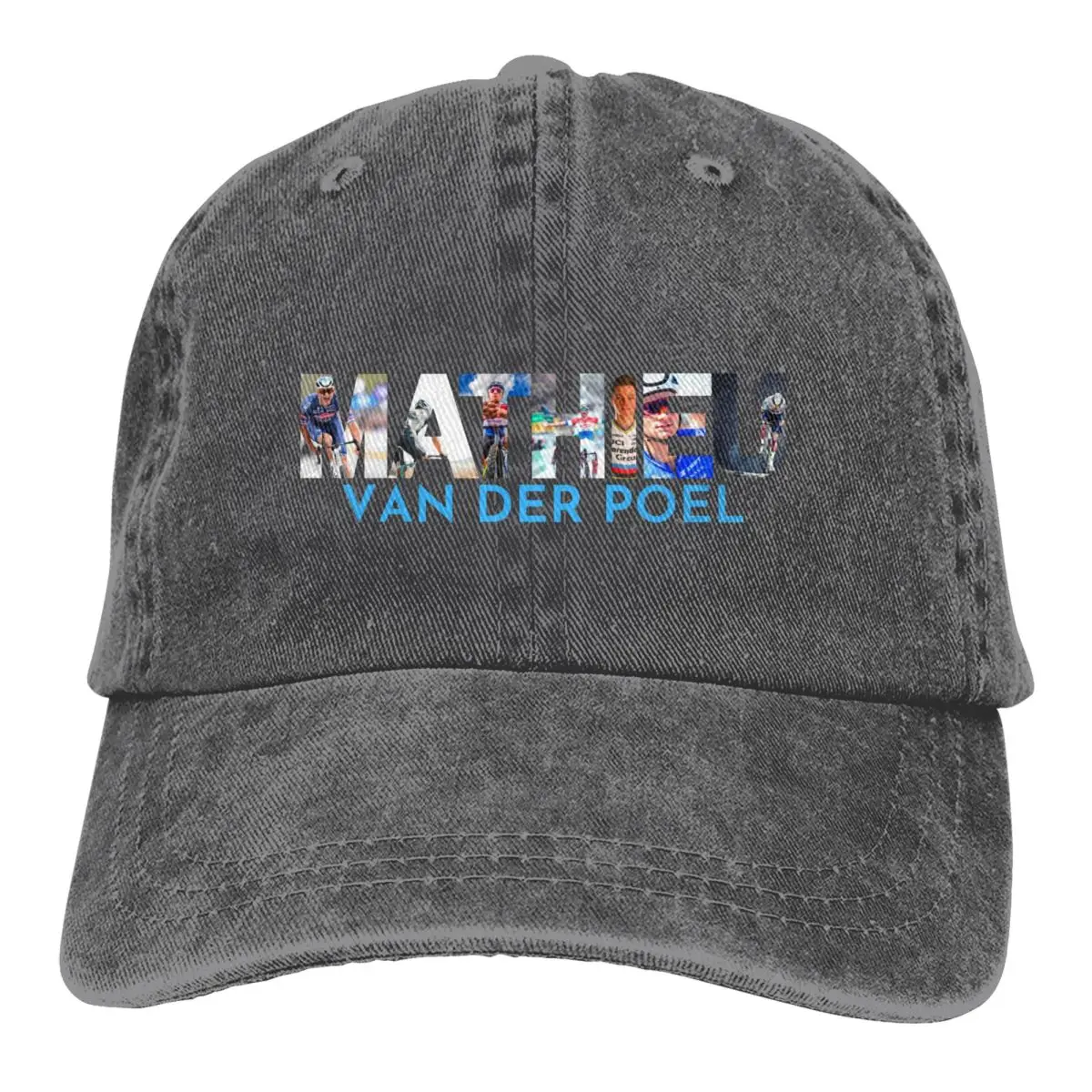 Mathieu Van Der Poel Baseball Caps Accessories Retro Distressed Cotton Sun Cap Unisex Activities Hats Cap