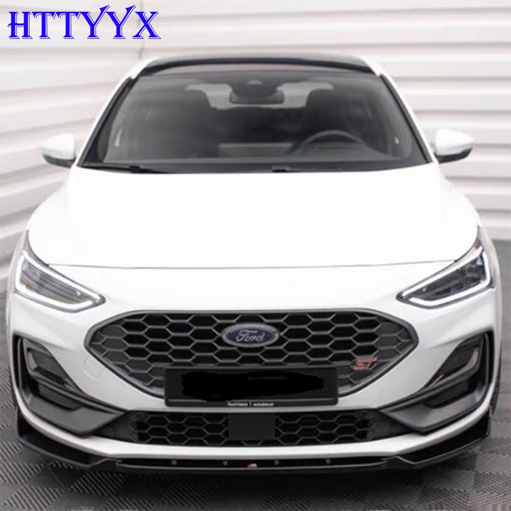 

Car Front Bumper Splitter Lip Diffuser Body Kit Spoiler Guard Retrofit For Ford Focus Mk4.5 ST/ST-Line 2022 2023 2024 2025