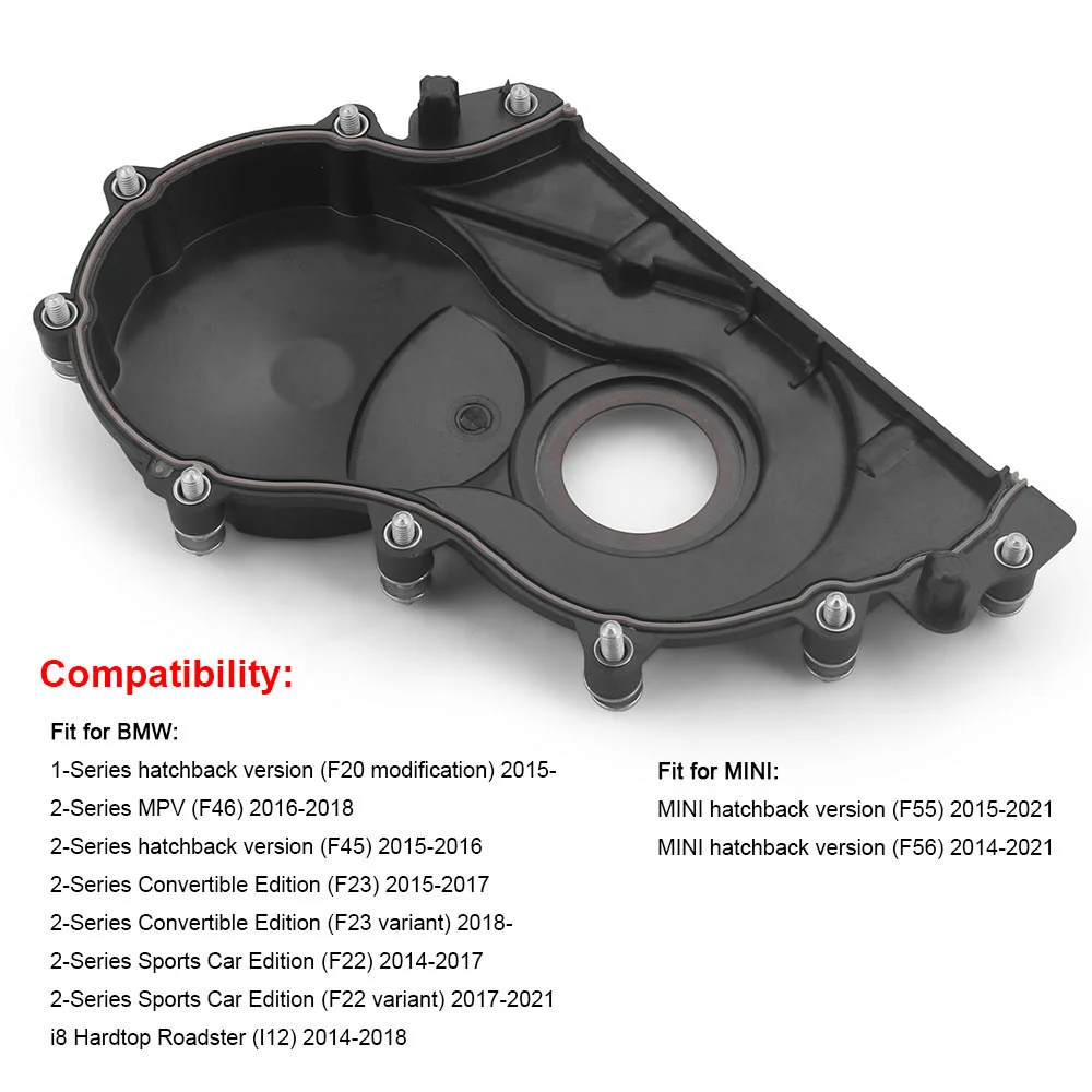 Camshaft Oil Timing Cover Plate Kit Engine Upper Timing Chain Cover Gasket For BMW 1/2/3 Series I8 F20 F22 11148512597