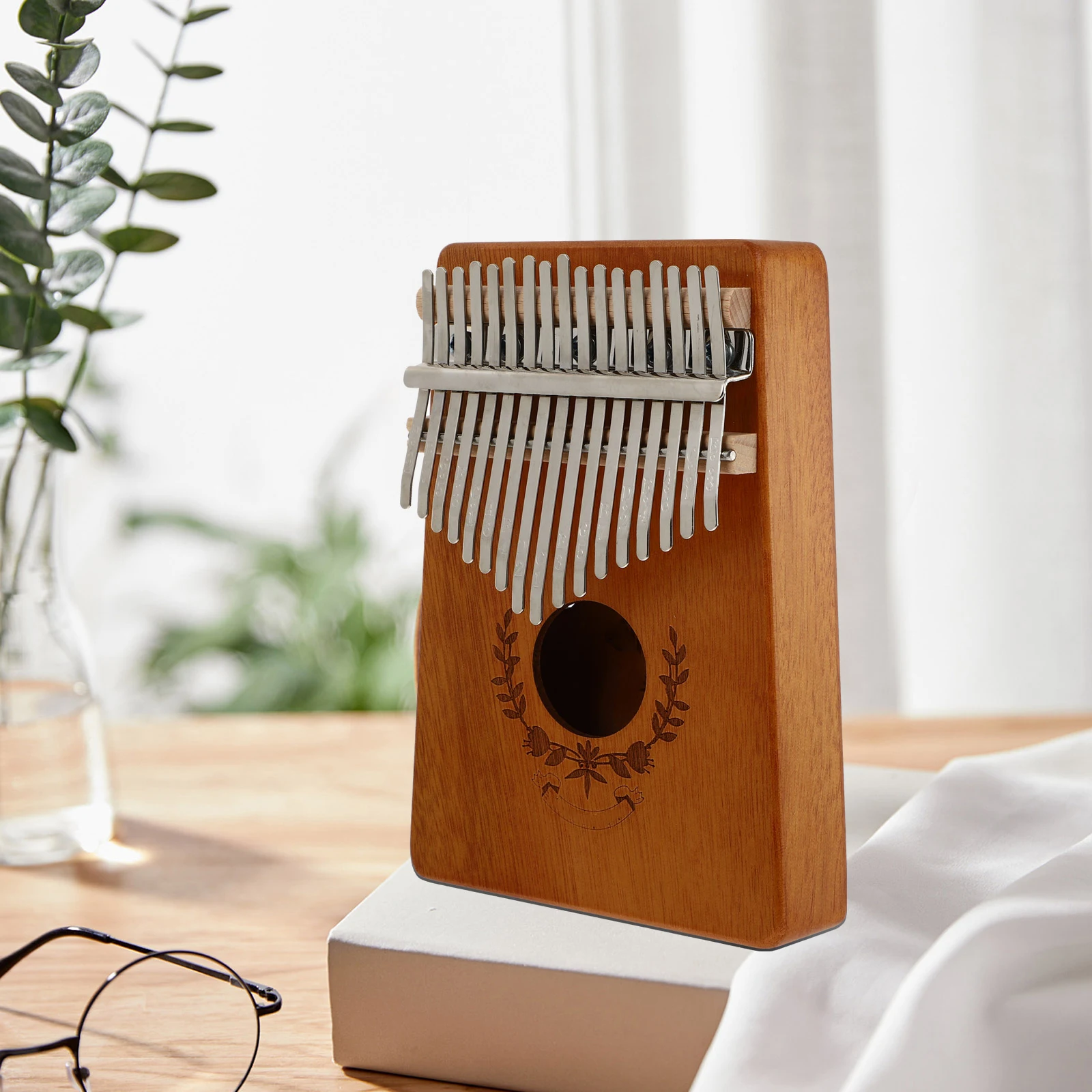 

Kalimba Thumb Keyboard Piano Music Instrument Musical Fortepian Instruments Portable Mini Finger Small Child