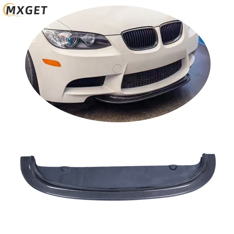 شفة المصد الأمامي من ألياف الكربون طراز CRT لـ 3 سلسلة E90 E92 E93 M3 2008-2013