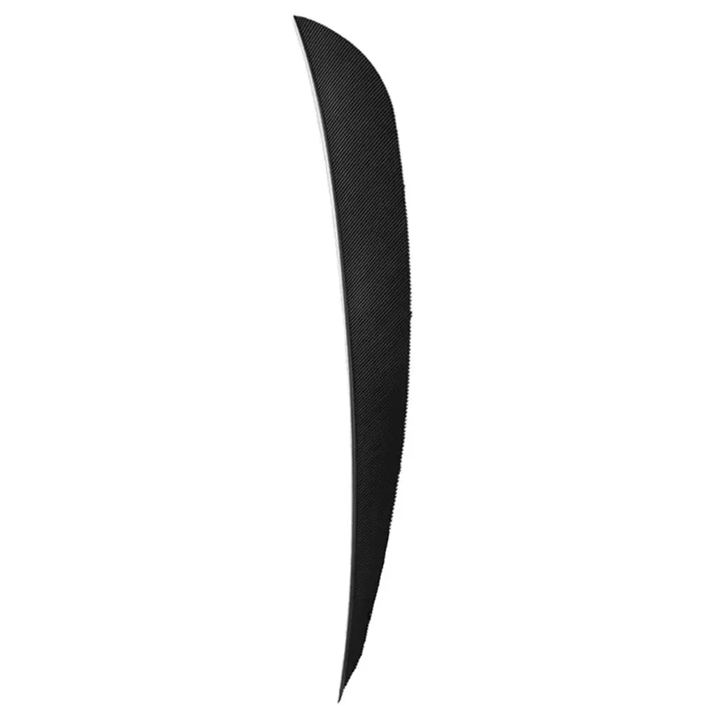 3 Inch Arrow Fletch Parabolic Feather Vanes Archery Equipment for Arrow Shaft Tuning Practice
