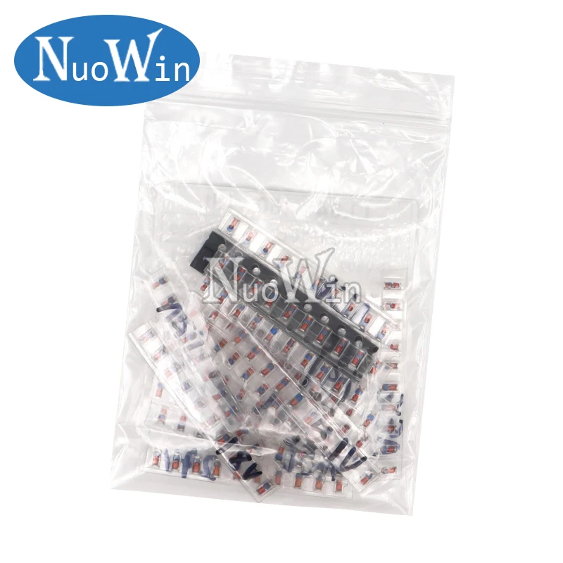 150pcs/Lot LL34 SMD Zener Diode Assorted Kit 1/2W 0.5W 15ValuesX10pcs=150pcs 3V-24V and LL4148 Set