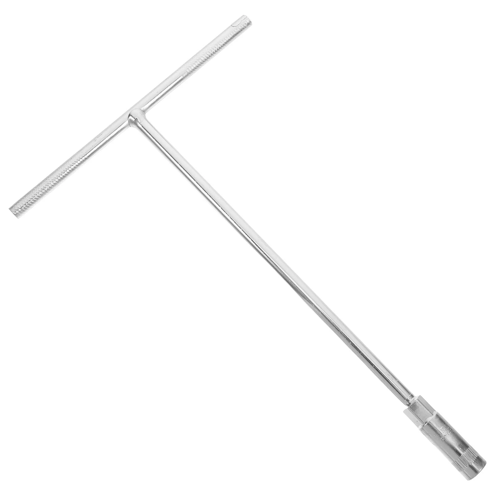 

CANIGHT T Handle Socket Wrench Vanadium Steel Key Tool for Dirt Bike Silver Metal Outer