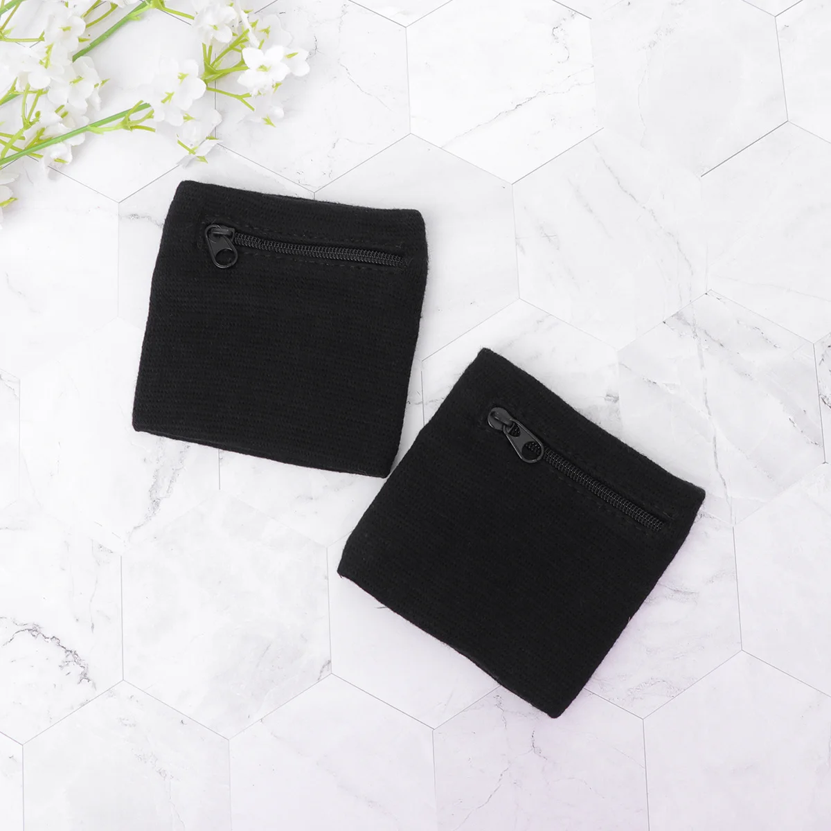 4 шт., спортивный браслет, дышащий хлопковый эластичный бег, велоспорт, пеший туризм, карман на молнии, кошелек на запястье, кошелек для хранения ключей для монет