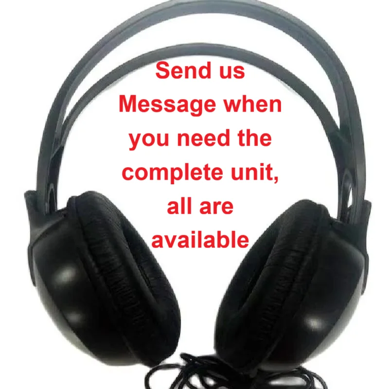 Replacement Headphone Earphone Headset  for 3D 9D 18D 12D CELL NLS HUNTER 4025 Quantum Analyzer Earset Best Quality