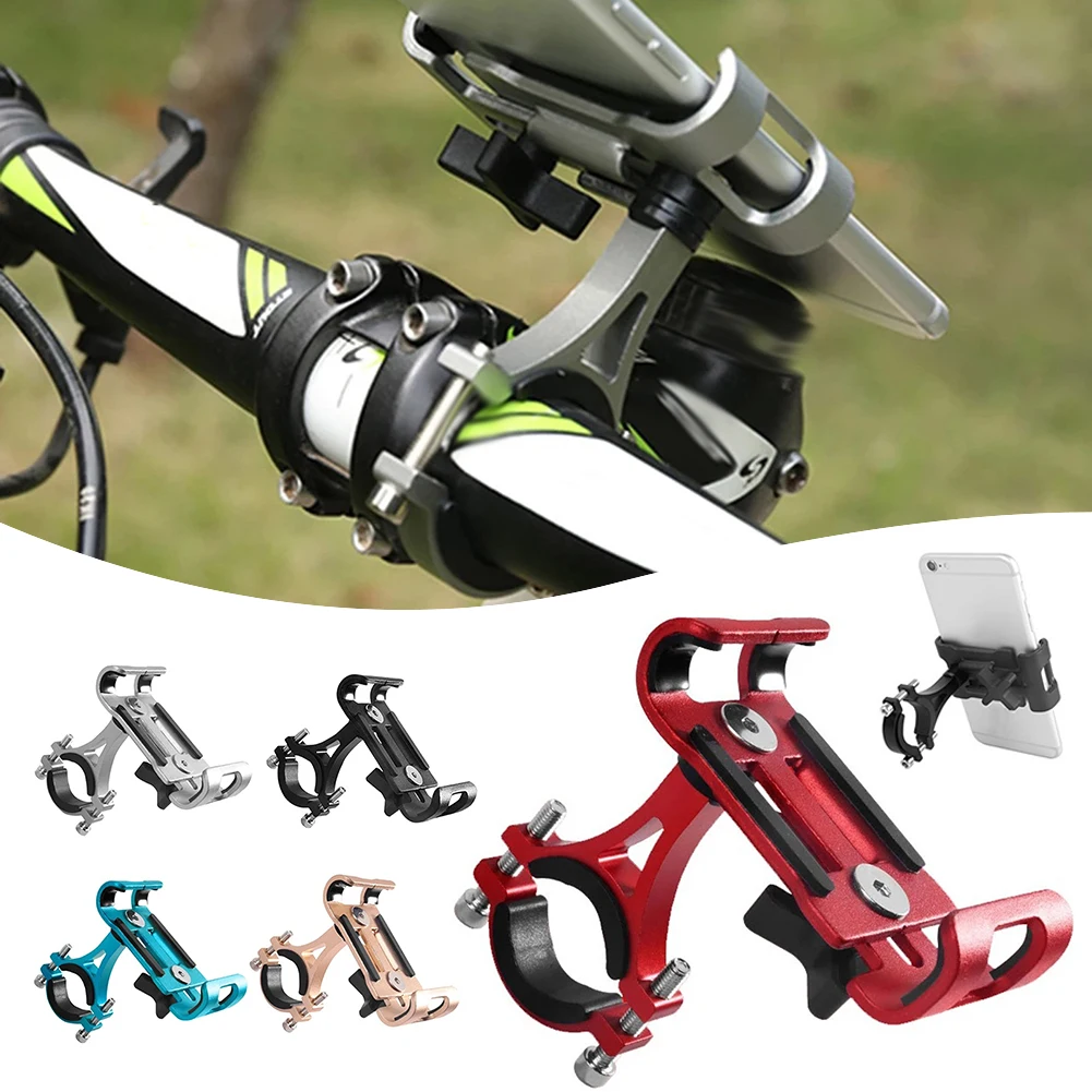 

Motorcycle Bike Phone Mount Holder Handlebar Cell Phone Mount for Road Bike 360° Adjustables Phone Holder