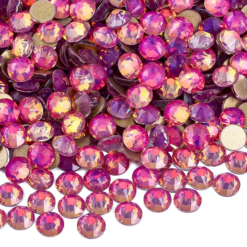 Billow Violet 2088 Non-Hotfix Strasssteine SS16-SS30 Gold Flatback Glitzer Strass Kristall Grüne Steine für Nagelkunst-Dekorationen – Detail 13