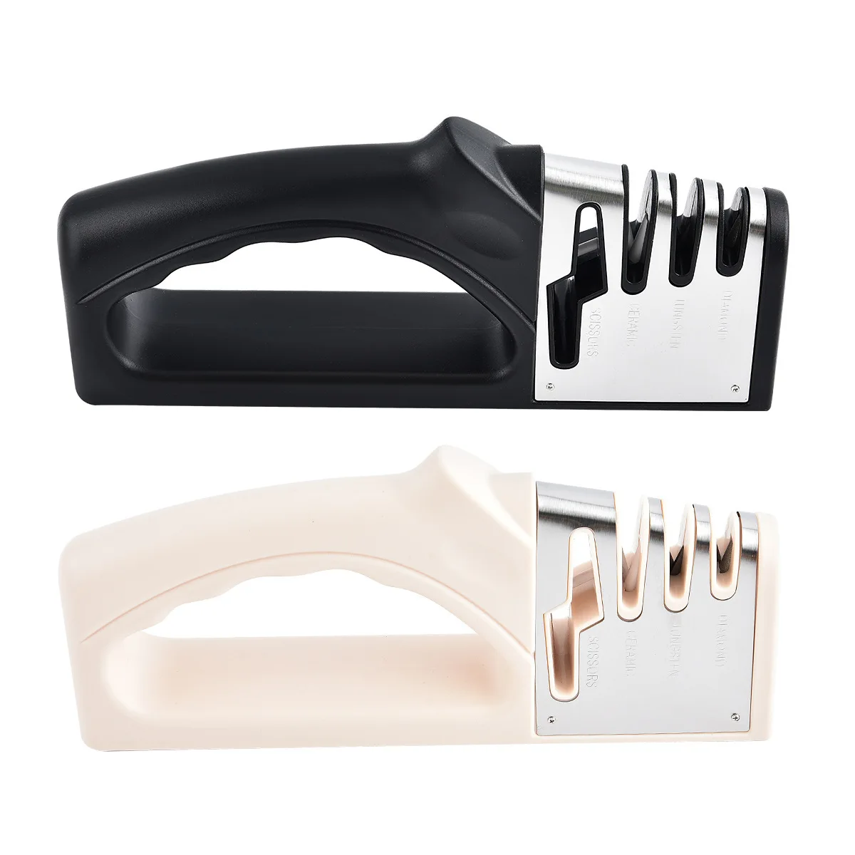 

YJQ 4-in-1 Quick Knife Sharpener Kitchen Knife Scissors Kitchen Tools