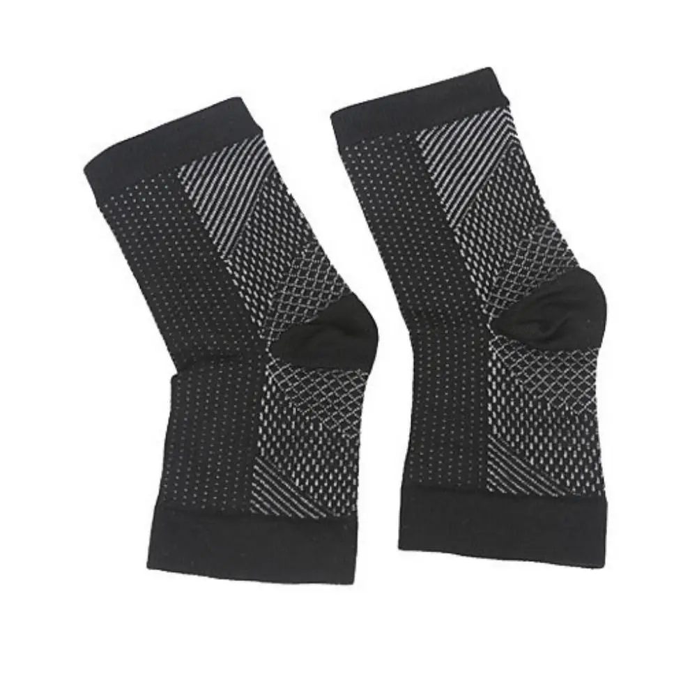 Sports Safety Breathable Ankle Compression Socks Anti Chapped Moisturizing Heel Sock Open-Toe Unisex