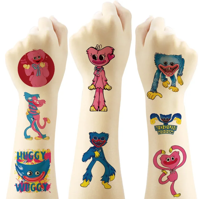 Bobby 'S Game Time Tattoo Stickers Waterdichte Schattige Sticker Grappige Anime Verjaardagsfeestje Benodigdheden Decoratie Voor Kinderen Vrouwen Mannen Cadeau