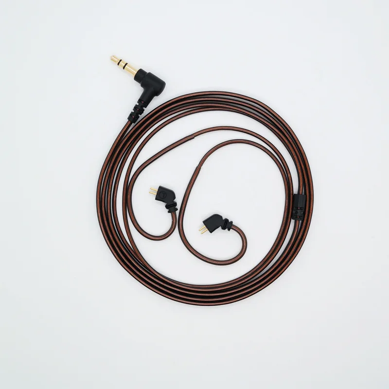 Schermatura del nastro in rame senza ossigeno del cavo per auricolari MMCX 0.78MM IE40pro