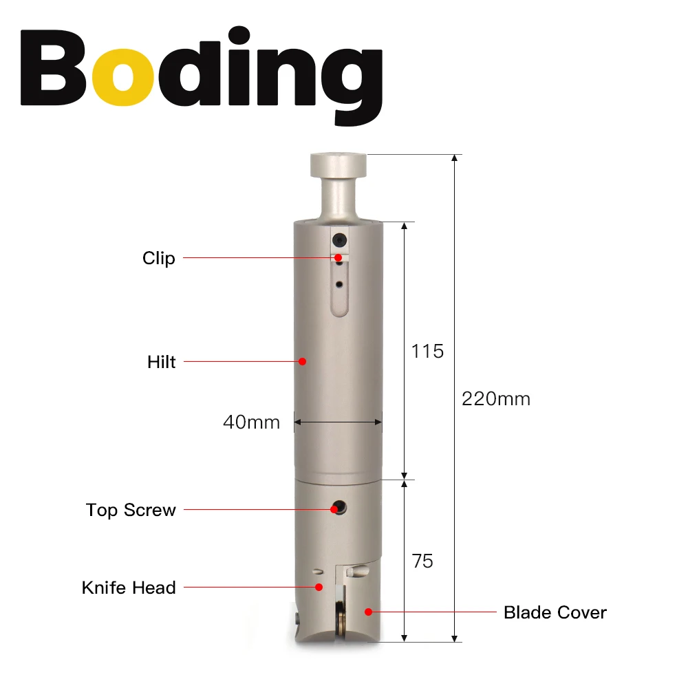 BODING Passive Round Knife Blade Diameter 20-55mm For Cutter Sheep Shearing UV Cloth Flag Cloth and Other Textiles