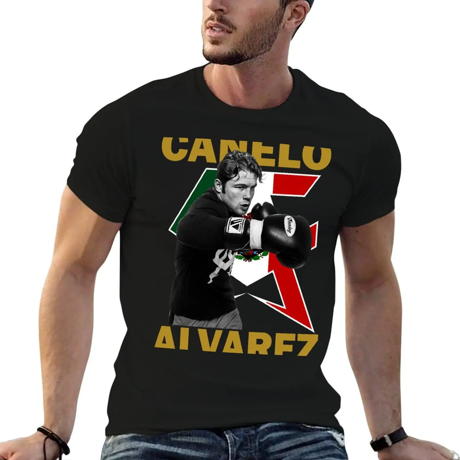 

Canelo-Alvarez T-Shirt t shirt man plain t shirts for man graphic funny T-Shirt