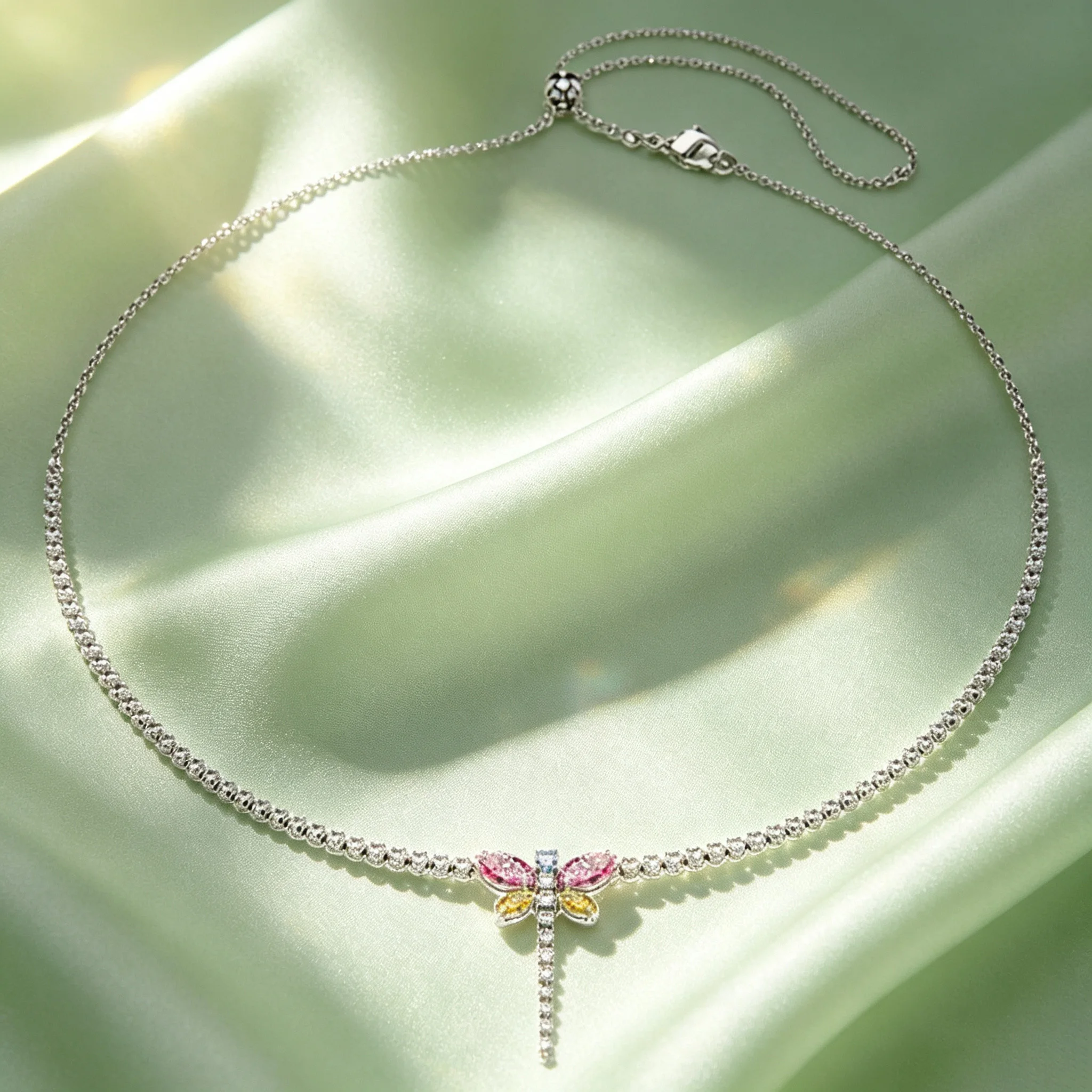 Women's Exquisite Multicolor Butterfly Floral Jewelry Set