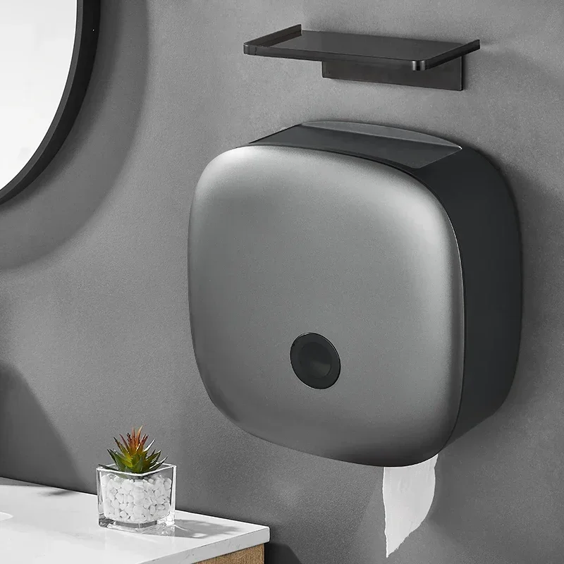 

Large roll paper box Wall-mounted large plate paper toilet carton