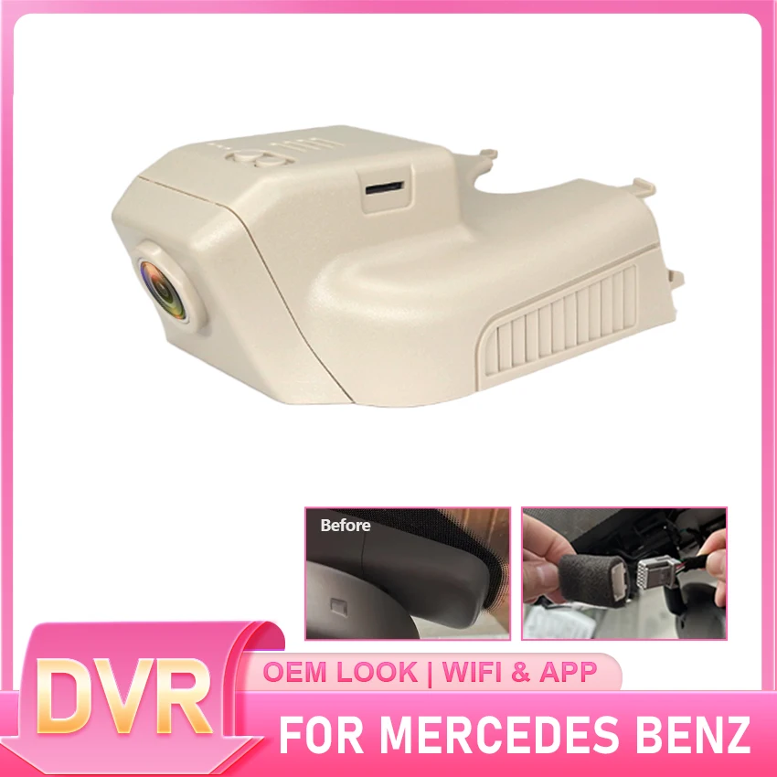 Dual Lens Car Wifi DVR Dash Cam For Mercedes-Benz R ML GL Class R63 300 R320 R350 R400 450 w251 w164 x164 w166 x166 High quality