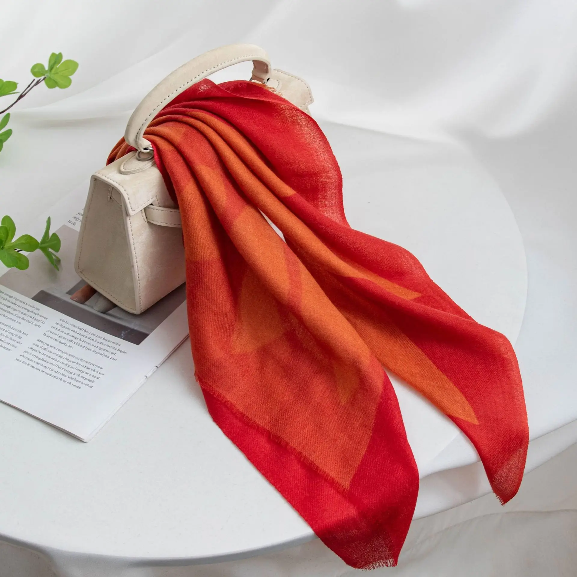 Рисунок 6 - 2025 100% кашемировый шарф с принтом