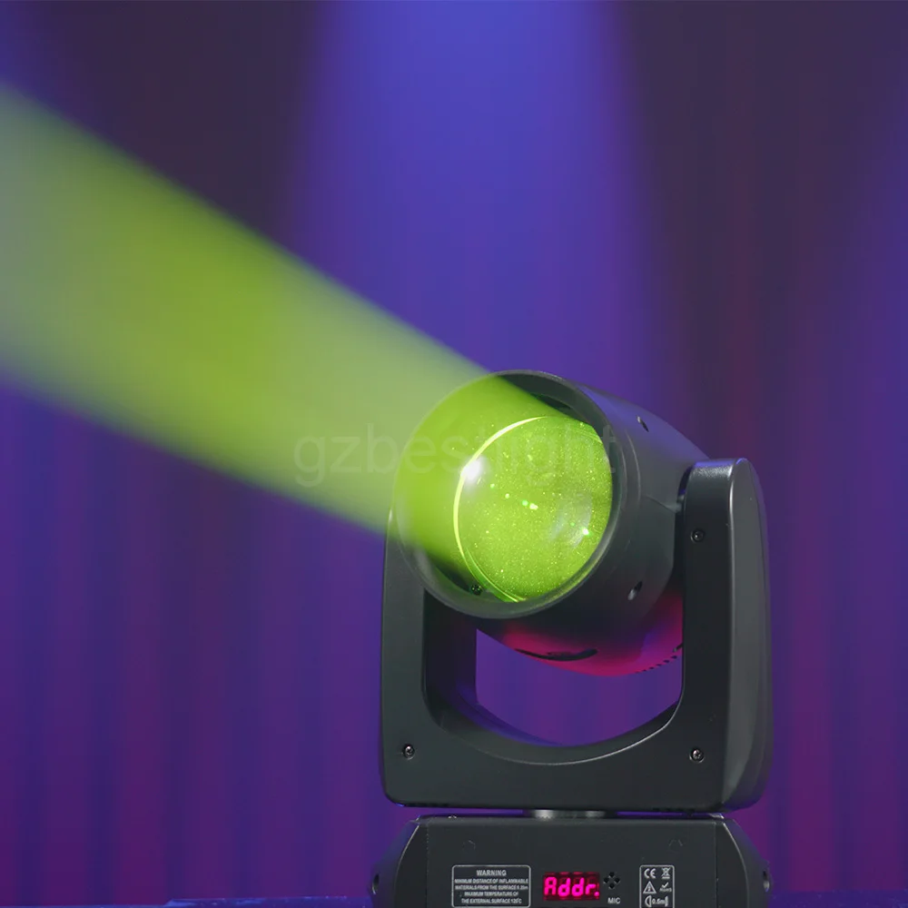 Imagem -02 - Led Moving Head Light com Alto Brilho Beam Lyre 15 Gobos 12 Cores Lente Grande 200w