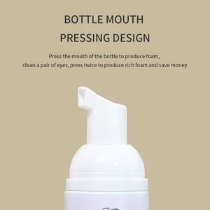 GLAMLASH-Cílios Espuma Limpador para Extensão Lash, Shampoo Concentrado com Garrafa Vazia, 5ml, 5Pcs 10 principais vendas frasco espuma pestanas - №5