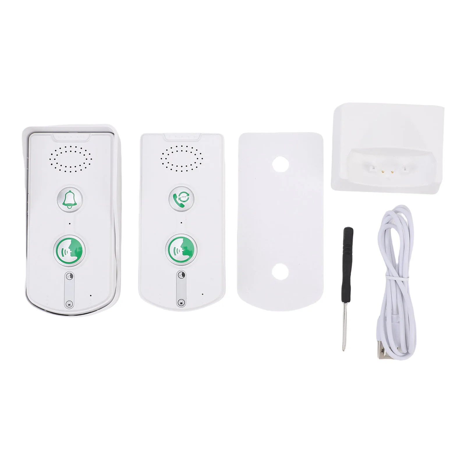 อินเตอร์คอมเสียง 2 ทาง 1640 ฟุตระบบออดอินเตอร์คอมไร้สายระยะไกลสำหรับธุรกิจที่บ้าน