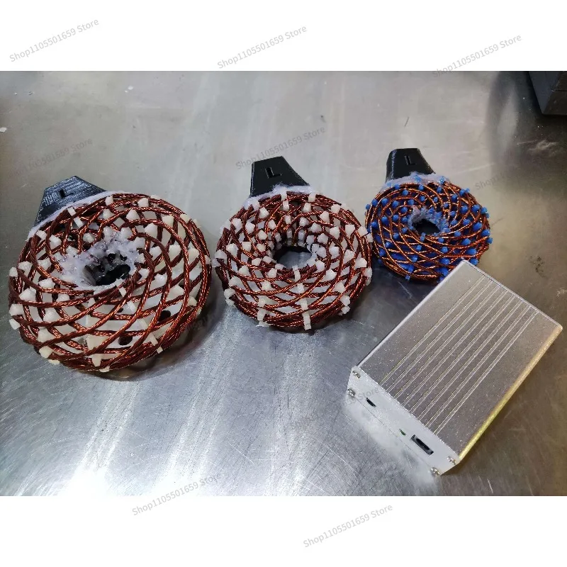 For 15CM coil, bread coil, rotating magnetic field free energy coil