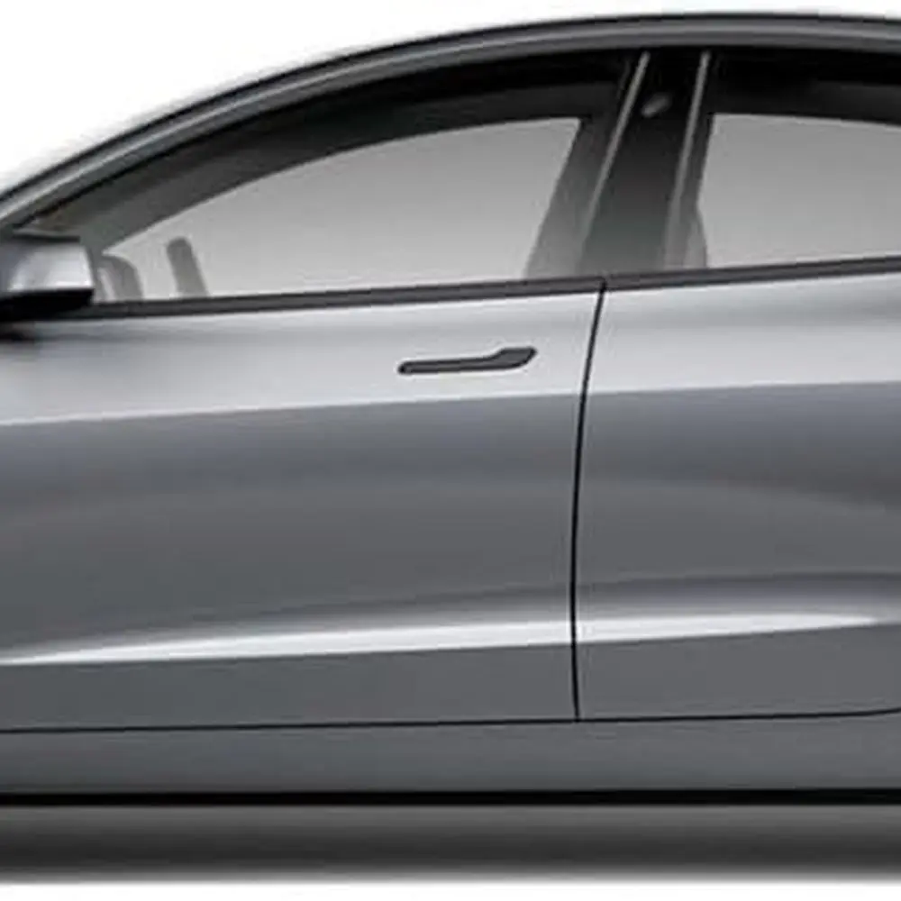 Wheel Covers Hubcaps Fit for Tesla Model 3 2017-2023 18 Inch Hub Caps Replacement Rim Protectors Car Accessories (Matte Black 1P