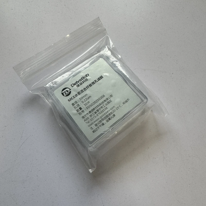 50 pcs/100 pcs Lab Microporeuze Membraan CA-CN Waterige Gemengde Vezel Filtering Membraan voor School Experiment