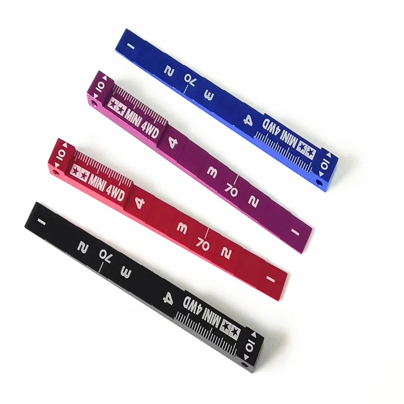 1PCS Tamiya Mini 4WD Racing Car Refit Tools Adjusting Car Ruler Inspection Testing Ruler