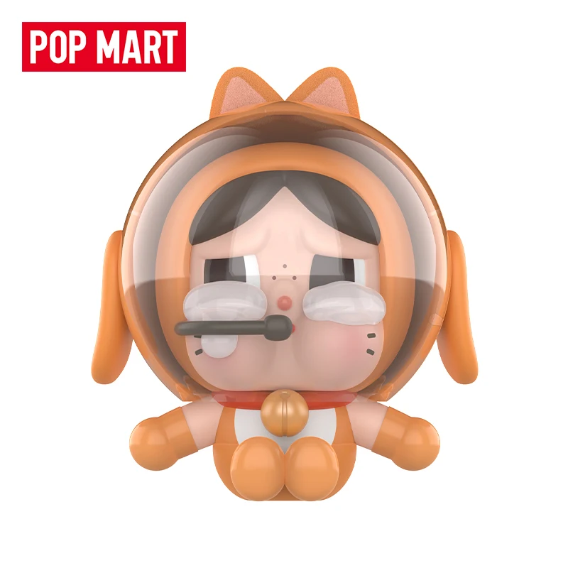 

POP MART Crybaby SPACE CAT ORANGE Anime Figure Genuine Blind Box Mystery Box Guess Bag Toys Doll Desktop Ornaments Collection