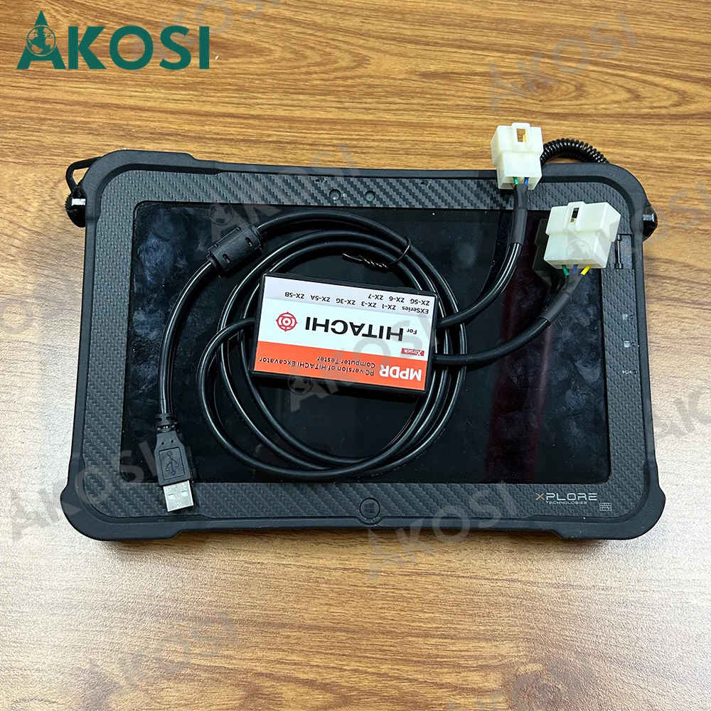 For Hitachi diagnostic ZX-1 ZX-3 ZX-3G ZX-5A Engine Detector Scanner Dr.ZAXIS200 EX200 Excavator Diagnosis Tool +Xplore Tablet