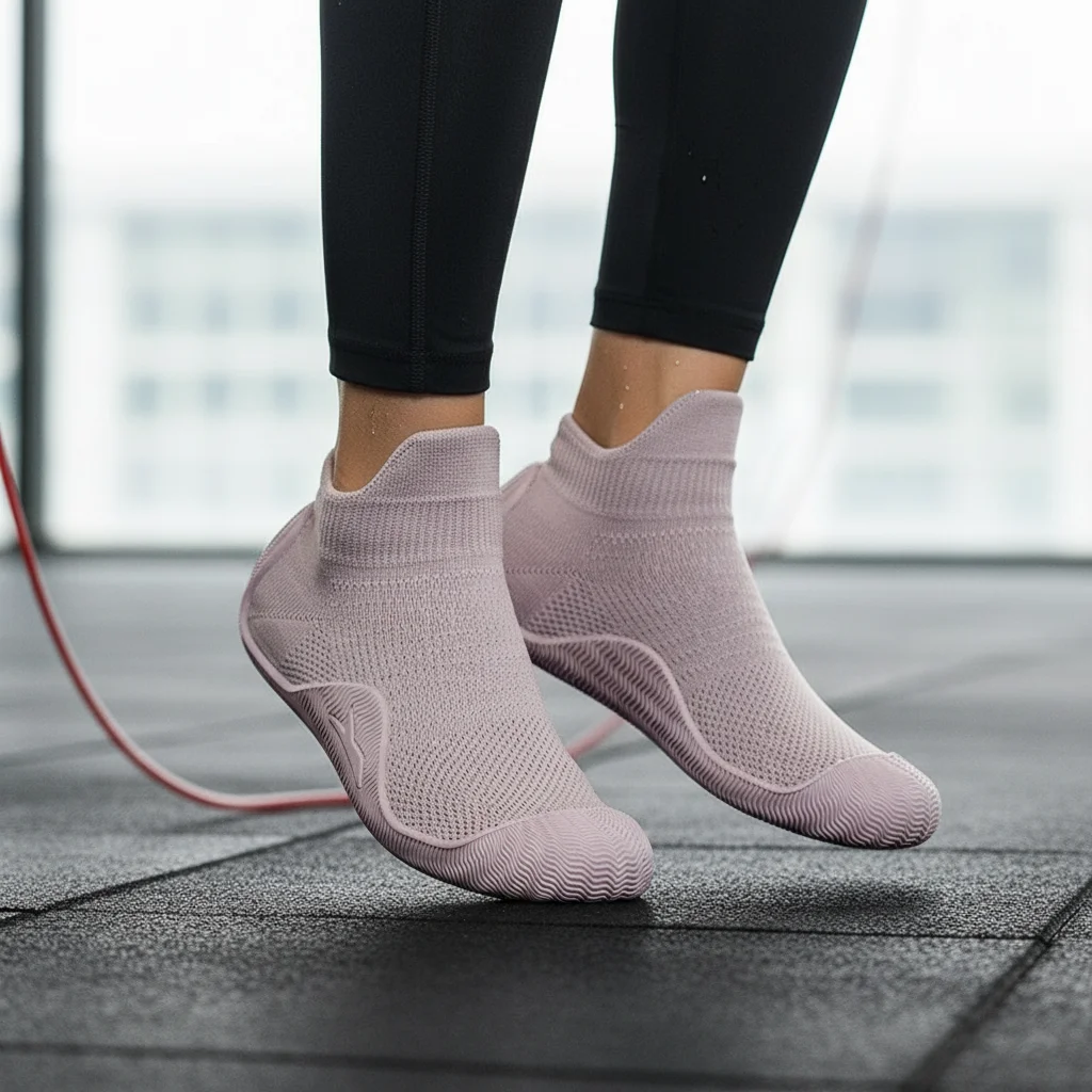 

GallonShark Breathable Barefoot Shoes Lightweight Sock Style Footwear for Home Gym Yoga and Floor Workouts