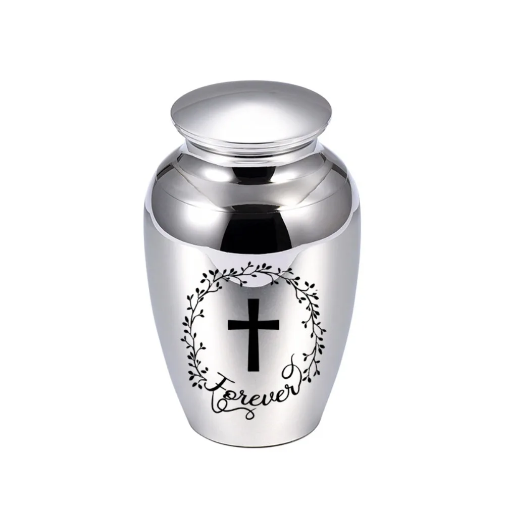 

Aluminum Alloy Pet Memorial Urns Small Moisture-Proof Cremation Ashes Urn Removable Lid Cat Funeral Urns for Cats Dogs Hamster
