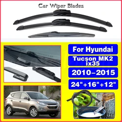 Windshield Windscreen Wiper Blades For Hyundai Tucson MK2 ix35 2010-2015 Front Rear Window 2011 2012 2013 2014 24