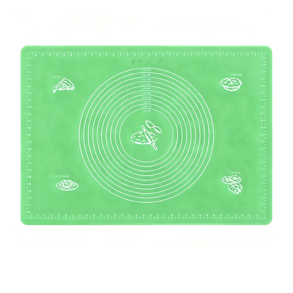 1PCS Silicone Baking Mat Kneading Pad Double Thickness Pizza Cake Dough Mat Grill Non-Stick Gadgets Bakeware Cooking Tools