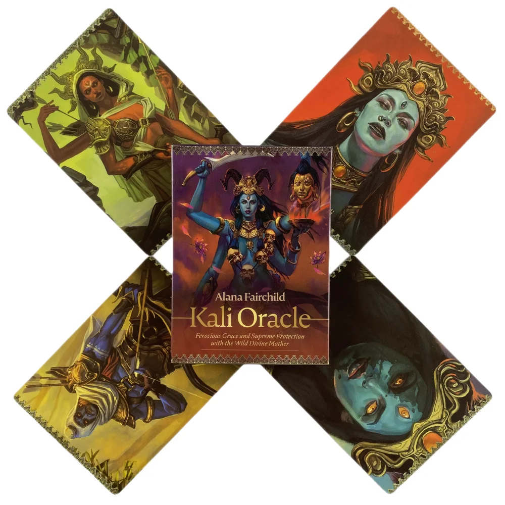 Kali Oracle-Karten, lustige Familie, Urlaub, Party, Oracle-Deck, Spielkarten, englische Brettspiele, Tarot-Karten