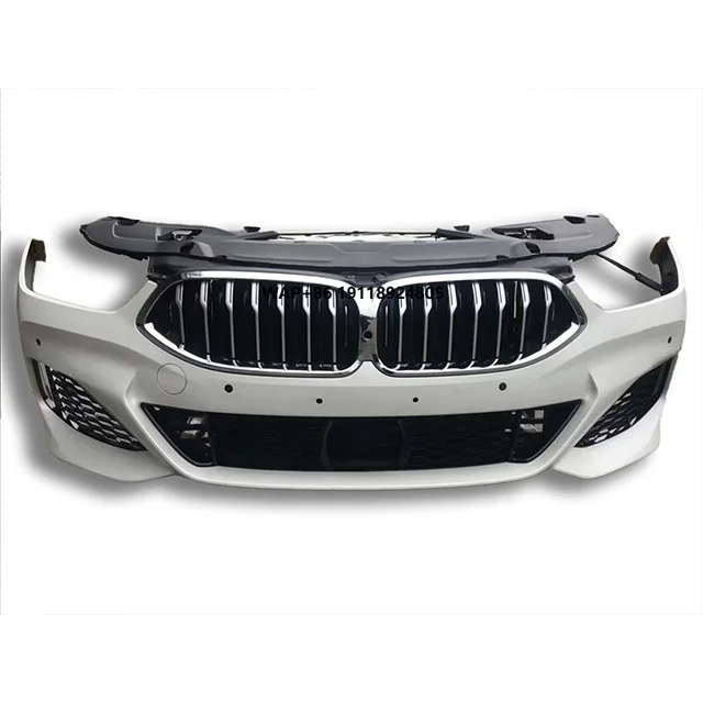 

For 8 Series G15 G16 Front Bumper Assembly, Grill, Radiator Fan, Headlights, Parking Sensor, Absorber, Diffuser
