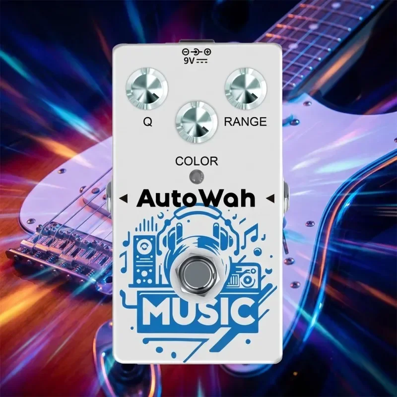 Guitar Effects Pedal For Rowin RE-08 Auto Wah Guitar Effect Pedal Zinc Alloy Enclosure Funky Filter Stompbox Effector For Guitar